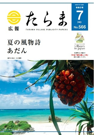 広報たらま令和3年度7月号