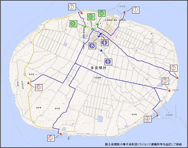 避難経路図