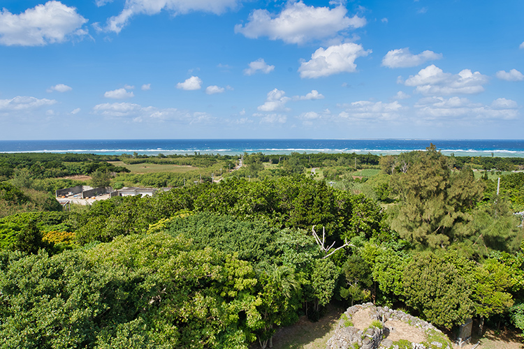 八重山遠見台からの景色