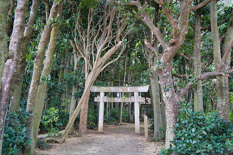 塩川御嶽の鳥居